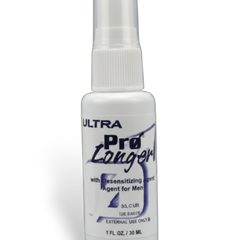 Glow&Vibe Pro Longer spray desensibilizante para hombres, para mayor control y duración en la intimidad.