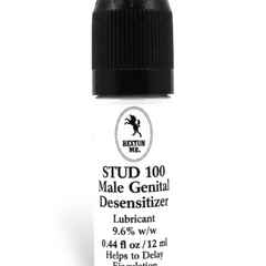 Glow&Vibe Stud Max Spray desensibilizante masculino con lidocaína para retrasar la eyaculación. Envase de 12 ml.
