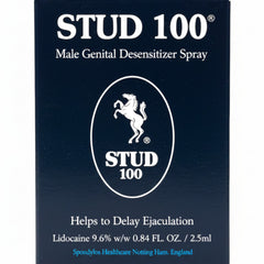 Glow&Vibe Stud Max Spray desensibilizante masculino para retrasar la eyaculación. Contiene lidocaína.