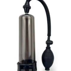 Bomba de succión Handsome Pump manual con válvula de liberación para estimulación masculina Glow & Vibe.
