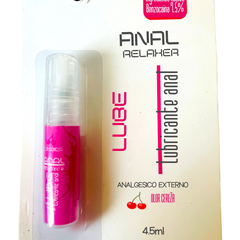 Lubricante anal Glow&Vibe Easy Back Gel con efecto desensibilizante y aroma a cereza en envase de 4.5ml