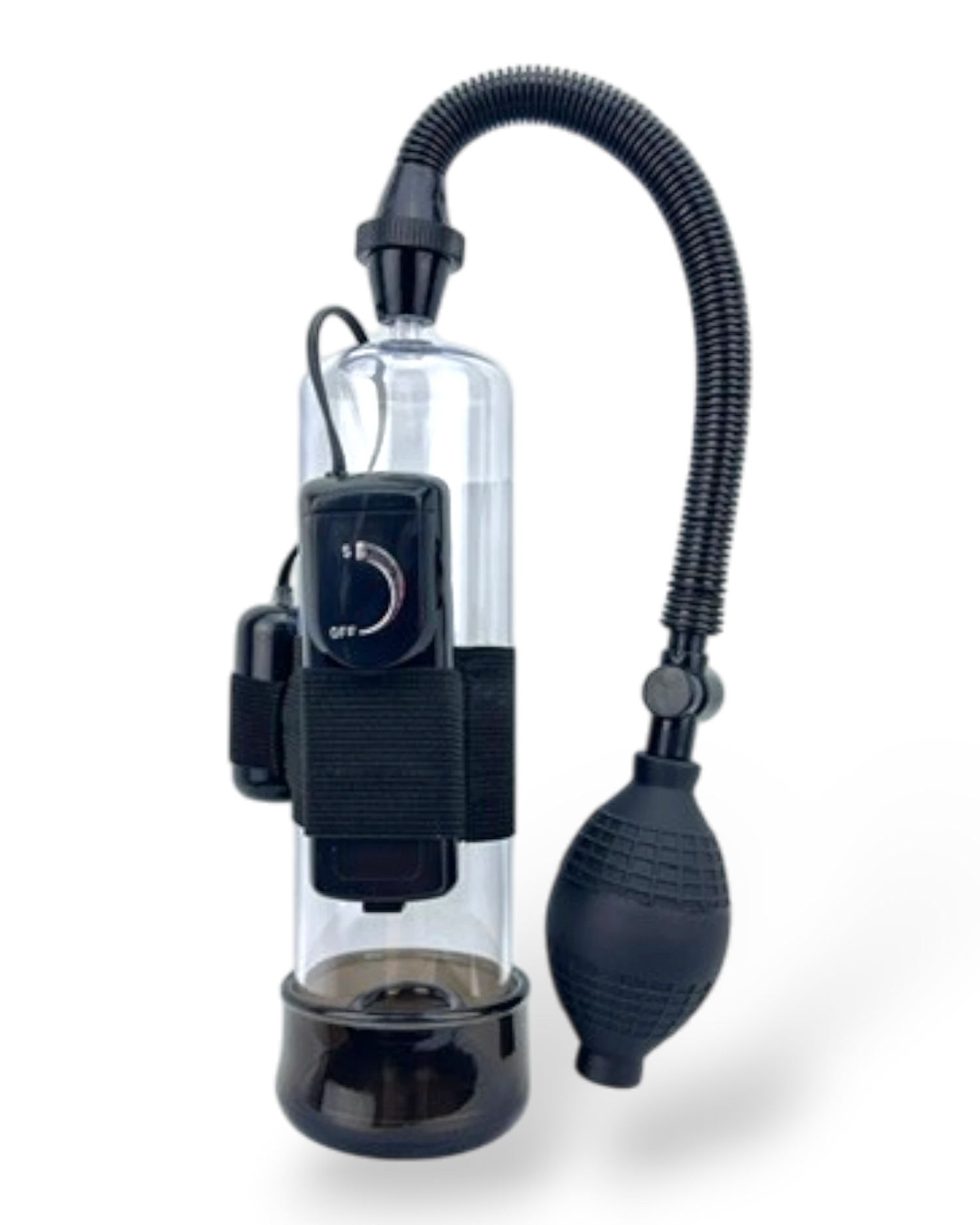 Power Pump Vibe | Bomba de succión vibradora con control manual | Glow & Vibe