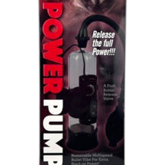 Power Pump Vibe | Bomba de succión vibradora con control manual | Glow & Vibe