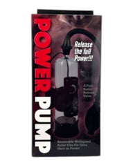Power Pump Vibe | Bomba de succión vibradora con control manual | Glow & Vibe