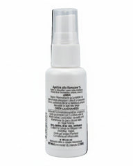 Glow&Vibe Pro Longer spray desensibilizante para hombre. Envase blanco con aplicador de spray y tapa transparente.