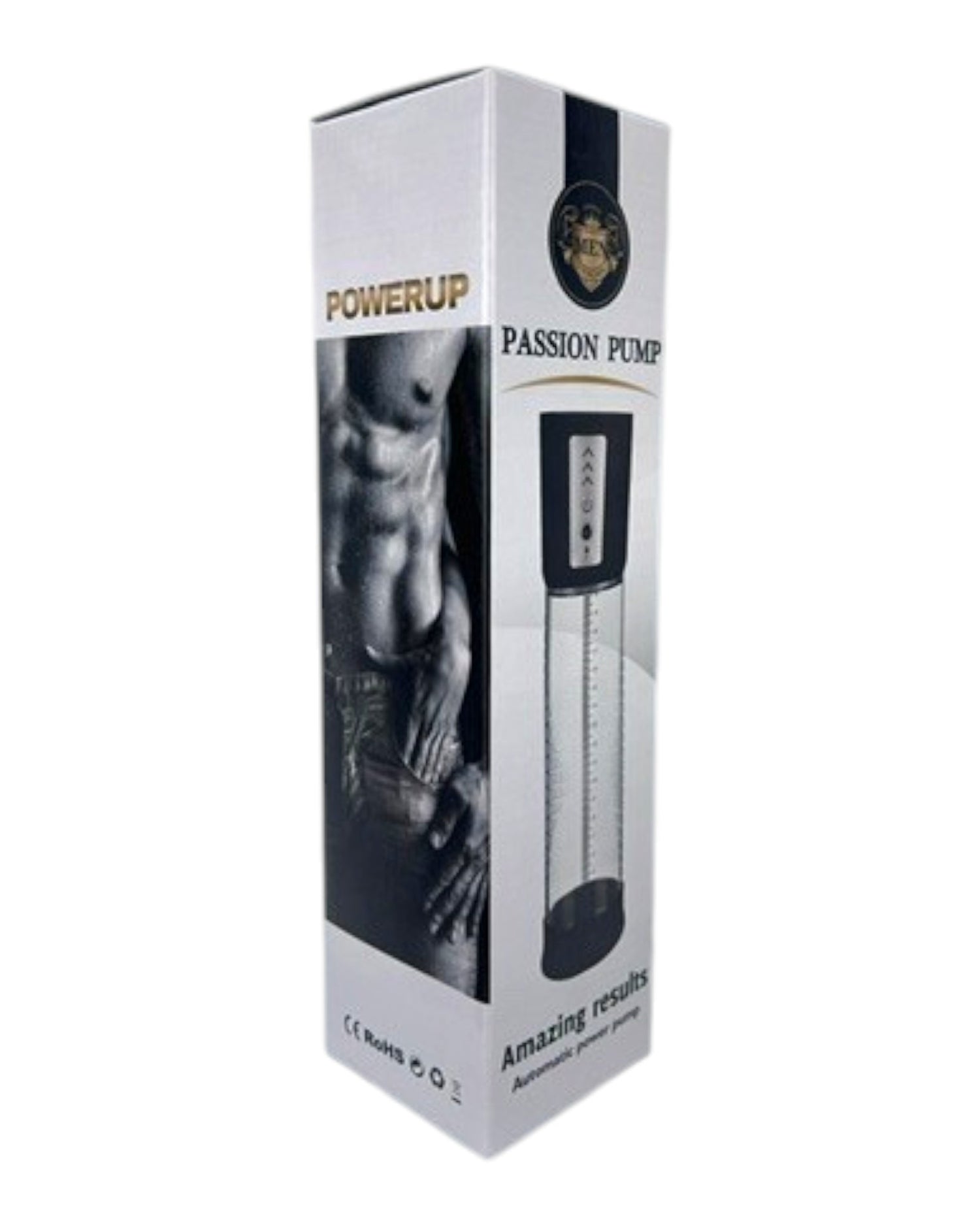 Bomba eléctrica Supreme Pump X con tres intensidades de succión y batería recargable Glow & Vibe.