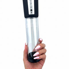 Bomba eléctrica Supreme Pump X con tres intensidades de succión y batería recargable Glow & Vibe.