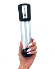 Bomba eléctrica Supreme Pump X con tres intensidades de succión y batería recargable Glow & Vibe.