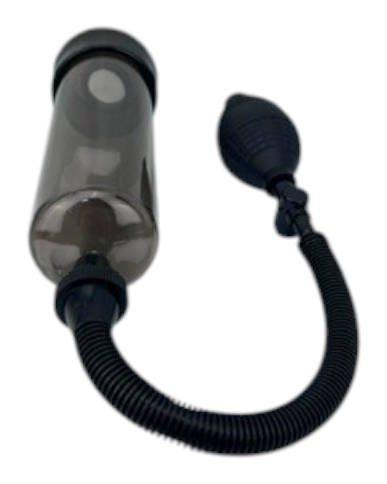 Bomba de succión Handsome Pump manual con válvula de liberación para estimulación masculina Glow & Vibe.