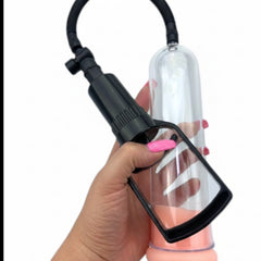 Bomba Max Control Pump con sistema de succión profesional y gatillo de presión Glow & Vibe.