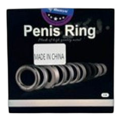Triple anillo Titan Ring de acero para control, potencia y resistencia Glow & Vibe.