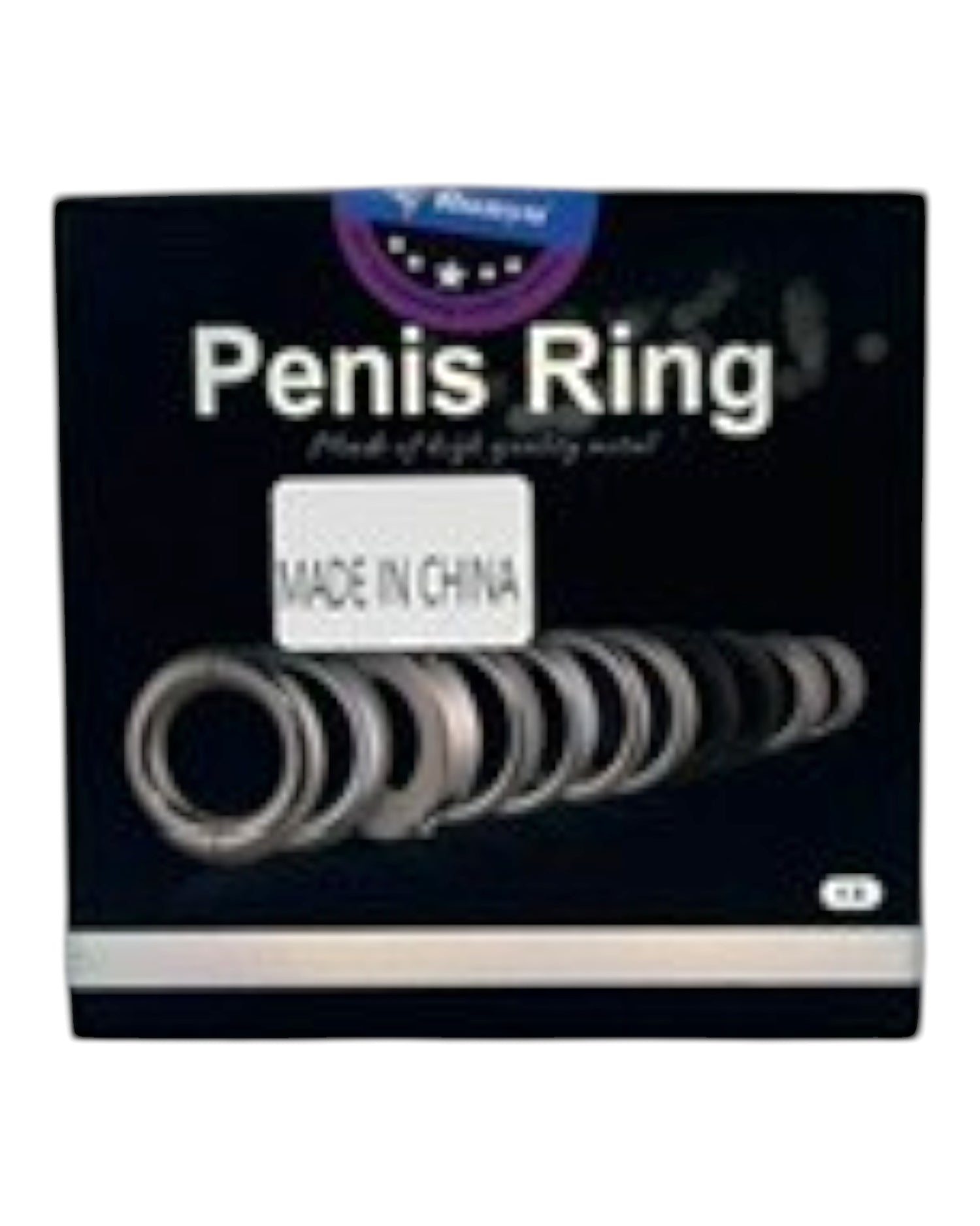 Triple anillo Titan Ring de acero para control, potencia y resistencia Glow & Vibe.