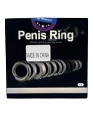 Triple anillo Titan Ring de acero para control, potencia y resistencia Glow & Vibe.
