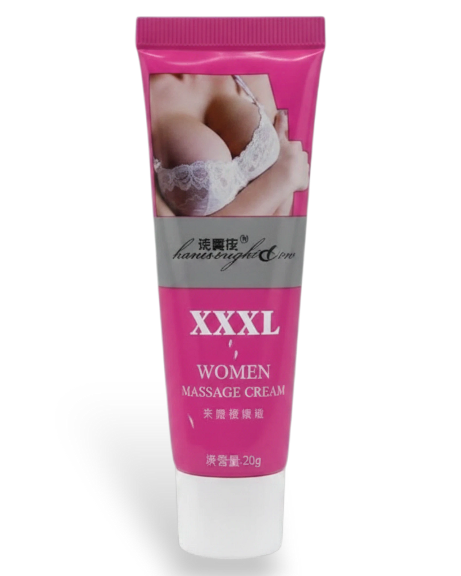 Glow&Vibe Gel reafirmante para senos con feromonas que mejora la elasticidad y humectación. Para mujeres, 20 gr.