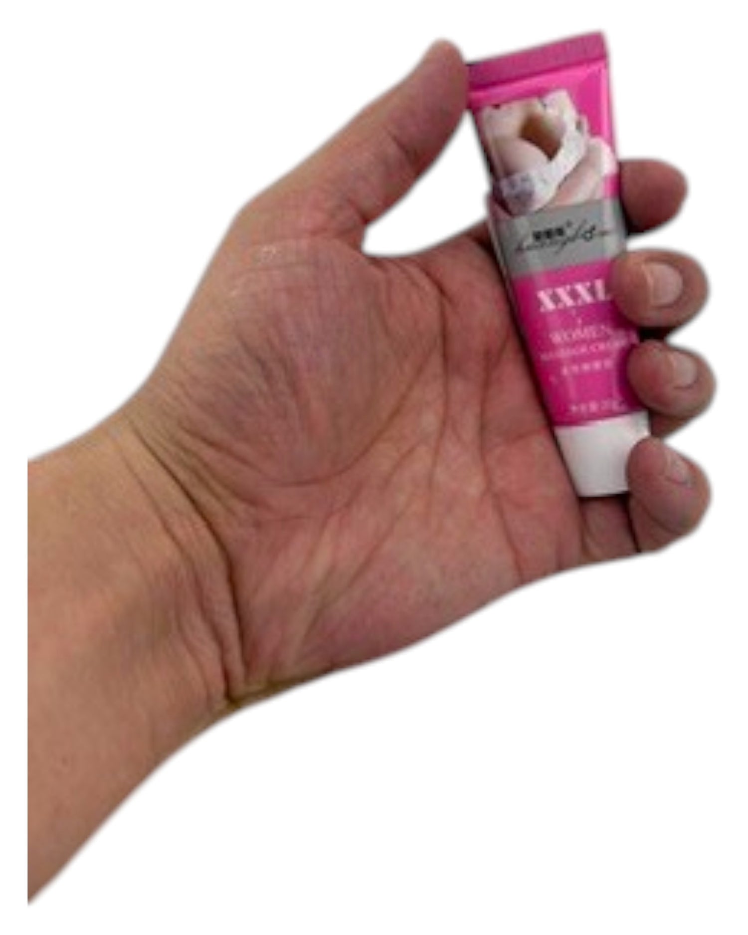 Glow&Vibe Gel reafirmante para senos con feromonas que mejora la elasticidad y humectación. Tubo rosa.