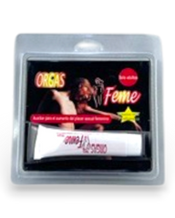Glow&Vibe O-Glow Gel estimulante femenino en envase blister, intensifica la sensibilidad y acelera el placer.