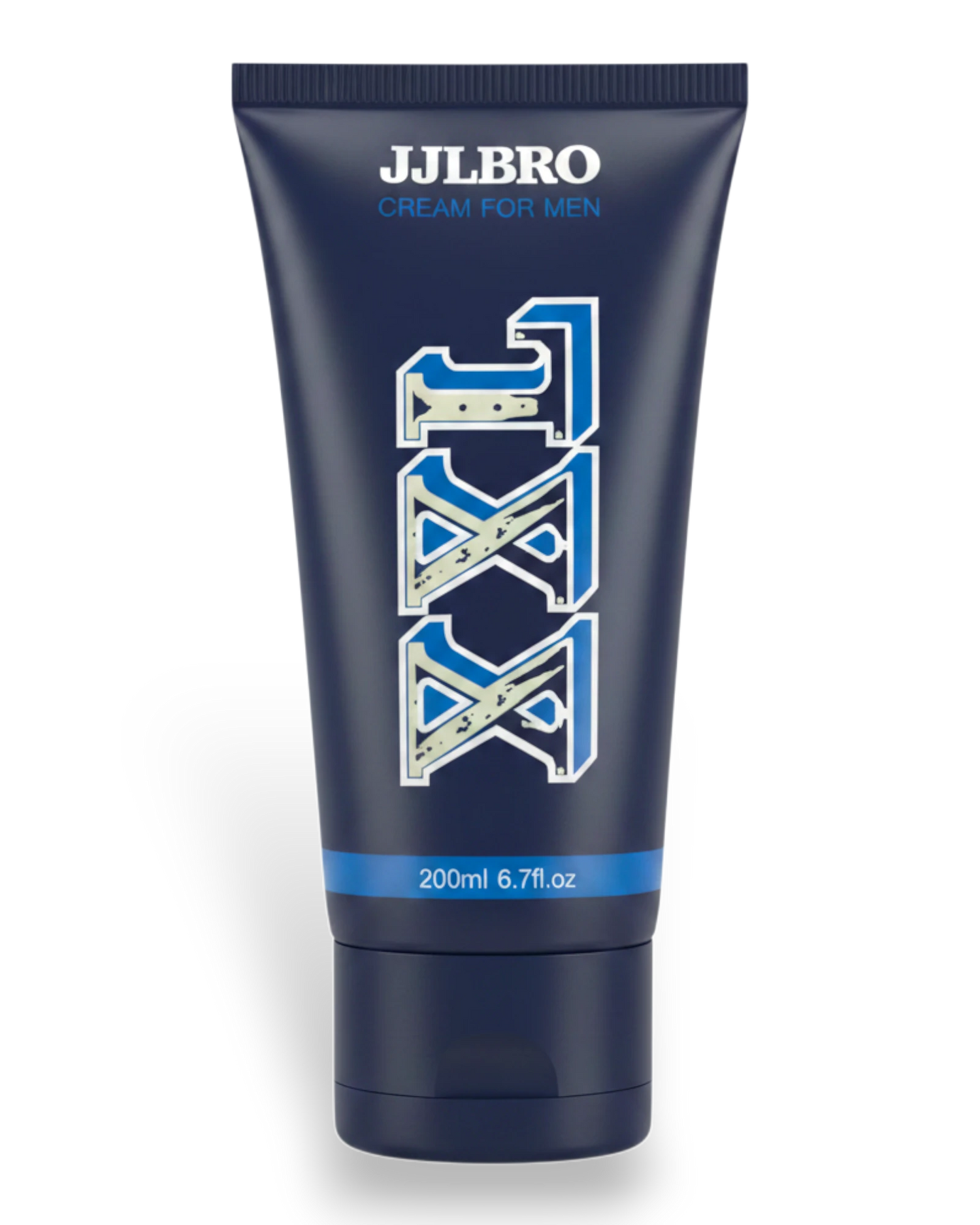 Crema masculina XXL Power Cream de Glow&Vibe para mejorar circulación, firmeza y rendimiento. Envase negro 50ml.