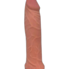 Funda Power Extender tipo Magic Flesh con soporte para testículos Glow & Vibe.