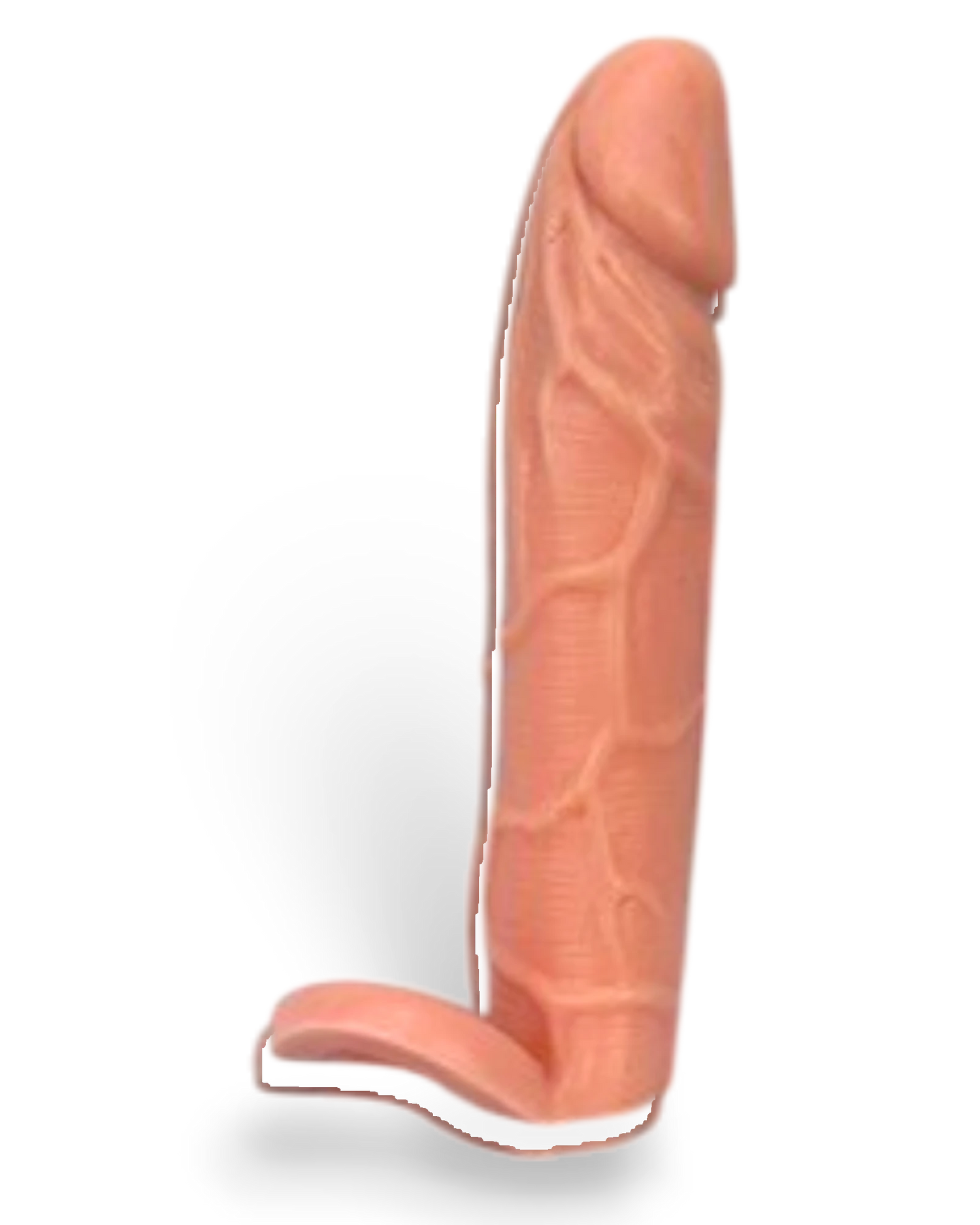Funda Power Extender tipo Magic Flesh con soporte para testículos Glow & Vibe.
