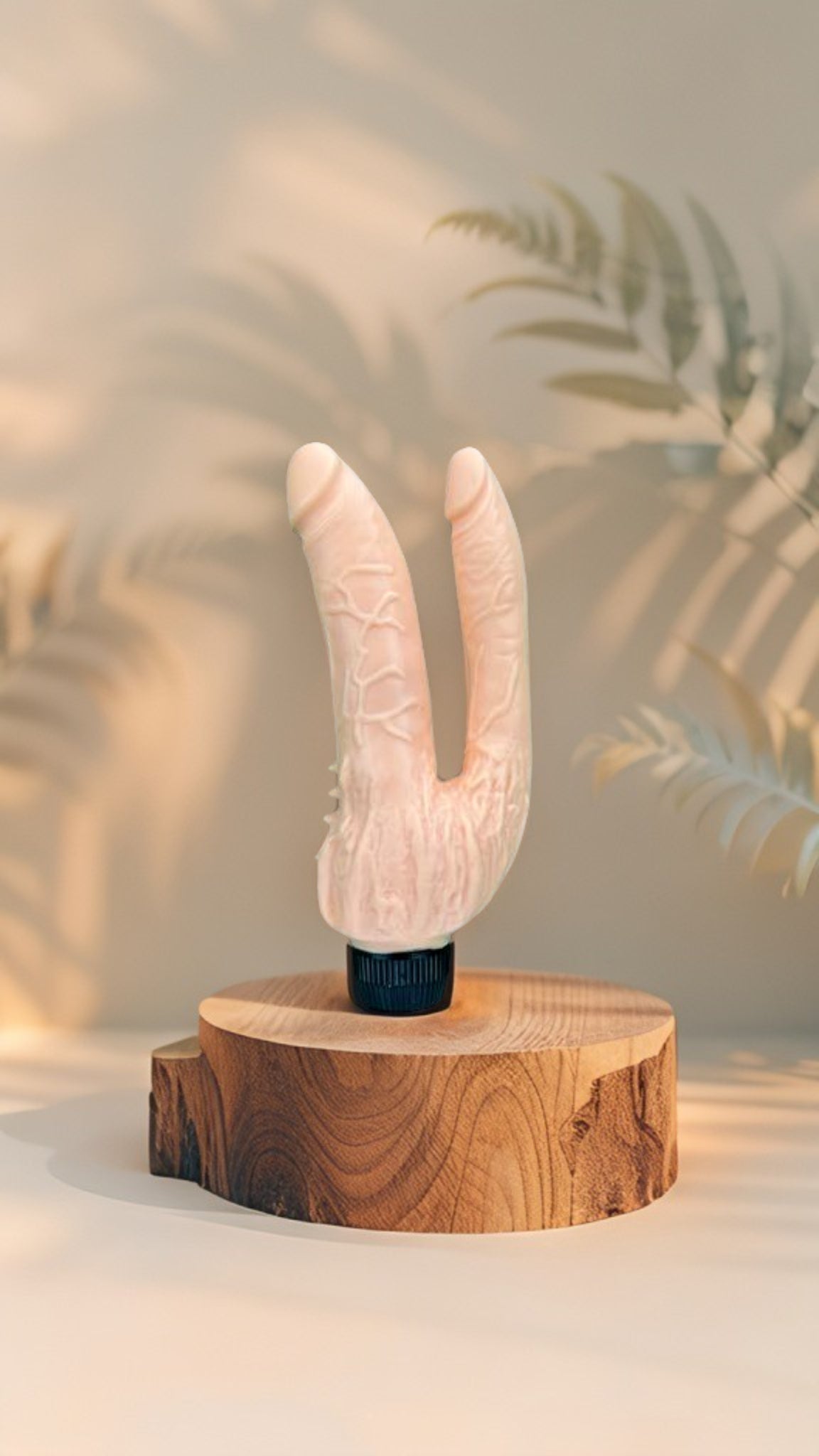 Vibrador Dual Lover doble estimulación, diseño elegante y envolvente, vibrador para placer simultáneo, marca Glow & Vibe.