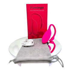 Vibrador Flamingo rosa recargable Glow & Vibe