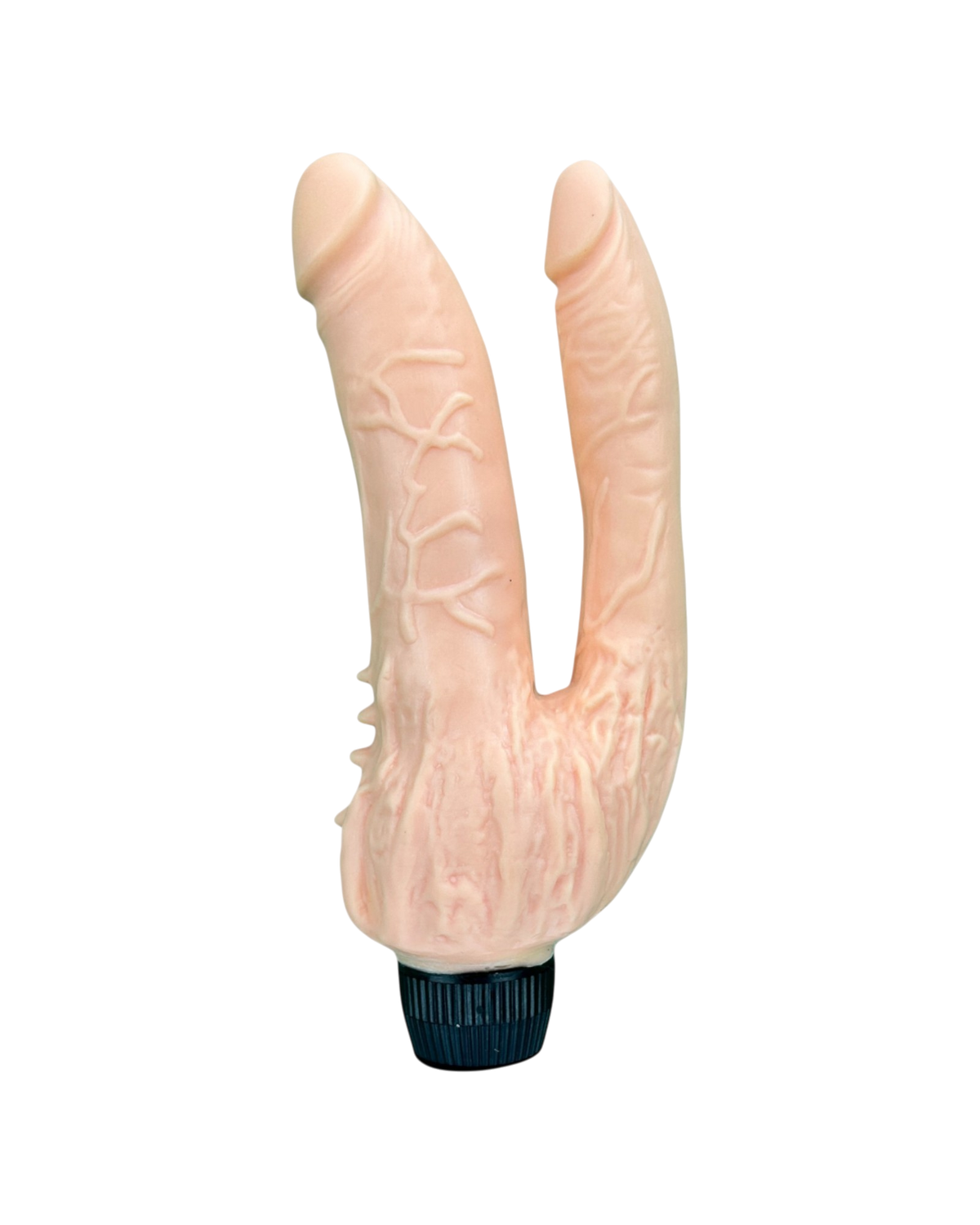 Vibrador Dual Lover doble estimulación, diseño elegante y envolvente, vibrador para placer simultáneo, marca Glow & Vibe.